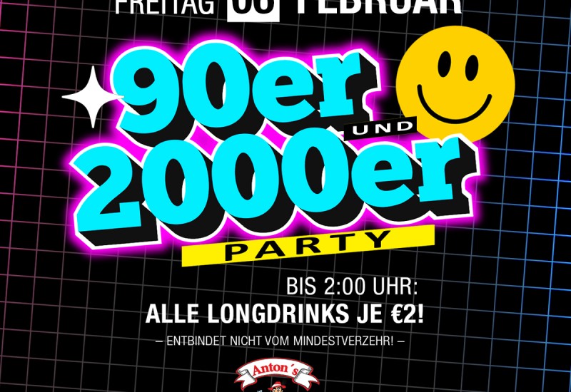 90er & 2000er - PARTY